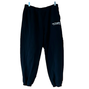 Los Angeles Runners Club Black Sweatpants Joggers Large